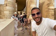 Full-Day Tour at Pyramids of Giza, Saqqara, and Memphis 