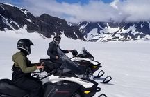 Private Summer Snowmobile / Helicopter Tour