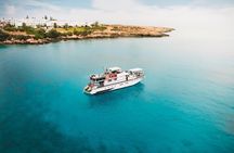 ADULTS 16+ LUXURY YACHT - from Protaras Cypriot lunch & 1 drink 