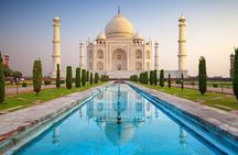 Sunrise Taj Mahal From Delhi