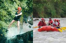 Mambo Combo Canyoning and Rafting near the Arenal Volcano