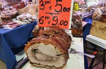 Rome City Center Largest Farmers Market and Street Food Tour 