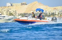 Swim With Dolphin By Semi PRIVATE Speedboat & Transfer - Hurghada