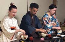 An Amazing set of Cultural experience: Kimono, Tea Ceremony and Calligraphy