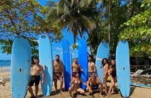 Private surf lesson for you/your group in Tamarindo beach