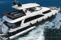 Bosphorus Yacht Cruise with Stopover on the Asian Side - (Morning or Afternoon)