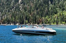 Full day tour on Lake Tahoe in the White Lightning up to 8 guests