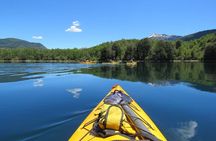 Kayaking in Machonico Lakes on the Siete Lagos Trail