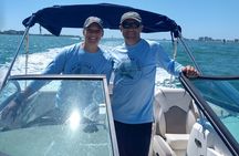 3-hour Private Boat Tour in Clearwater Florida Up to 6 People