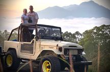Mount Batu Sunrise by Jeep 4WD + Black lava + Natural Hotspring
