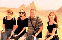 Private Half-Day Tour to Giza Pyramids & Sphinx Entry Cheops & Camel Ride