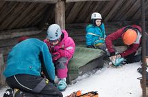 Kid’s Ice Climbing Adventure in Pyhä-Luosto, Finland