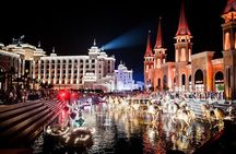 Land of Legends Night Show with transfer from Alanya