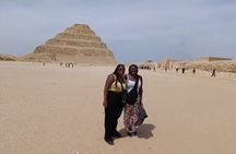 VIP -Pyramids,Memphis،Sakkara,Camel,ATV،Pyramids inside&Lunch 