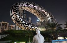 Dubai after Dark City Highlights with Dinner, Guide and Transfer 