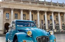 Private tour of Bordeaux Unesco in Citroën 2cv
