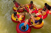 River Rapids in Jamaica with French Tour Guide
