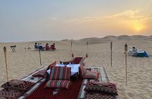 Private Overnight Camping in Liwa with BBQ Dinner & Breakfast