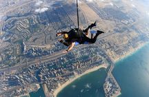 Skydive Over The Palm with Private Transportation