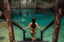 Floating Breakfast+Cavern Tour includes entrance to the cenote-Temazcal