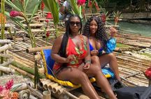 Montego Bay Bamboo Rafting & limestone Massage.