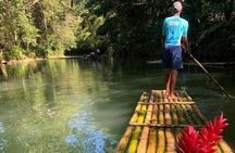 Montego Bay Bamboo Rafting & limestone Massage.