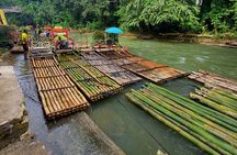 Montego Bay Bamboo Rafting & limestone Massage.