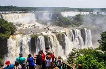 Argentine & Brazil Falls Full-day Private Tour with Tickets 