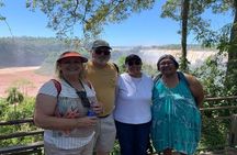 Argentine & Brazil Falls Full-day Private Tour with Tickets 