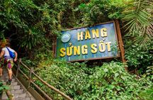1 Day Halong Bay-Kayaking, Swimming, Cave, Bus, Lunch, Ticket