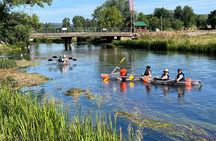 Clear Kayak On River Gacka