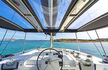 5 Hour Private Day or Sunset Cruise in Large & Majestic Catamaran