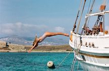 Full Day Cruise from Corfu in Classic Wooden Vessel, Swim & BBQ