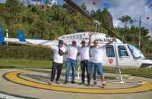 Helicopter flight in Guatape