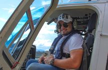 Helicopter flight in Guatape