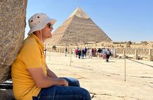 All-inclusive Giza pyramids, sphinx,camel,lunch, Inside pyramid