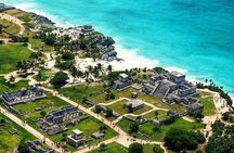 Private Tour to Tulum Ruins, Swim with turtles and Cenote Cave