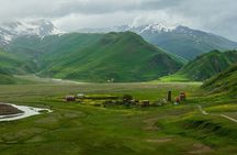 Kazbegi and Gudauri trip via Jvari UNESCO. From Liberty square. 