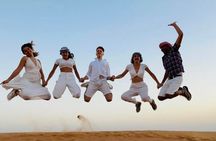 Desert Safari Tour with Camel Ride and BBQ Dinner in VIP Camp
