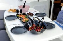 Catamaran Day & Sunset Cruises with meals Drinks and transportation