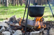 4-Hour Open Air Gulash Cooking with nature in Hungary 