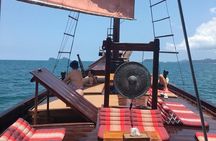 Full Day Chantara Pirate Junk Boat Koh Phangan Cruise with Sunset
