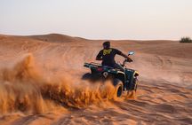 Desert Safari, Open Desert Quad Bike Experience with BBQ Dinner