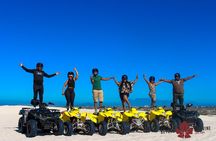 Quad bike in the Atlantis sand dunes Cape Town