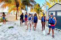 Sunset paddling at Holbox 