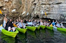 Pula: Sea Cave Kayak Tour with Snorkeling and Swimming