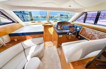 Luxury Private Yatch 52ft Dubai Marina with Pick up & Drop Off