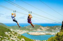 St Maarten Sky Explorer, Flying Dutchman and Schooner Ride Combo