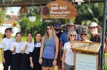 Hoi An Cooking Class With Market Tour and Bamboo Basket Boat Ride