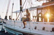 Corfu: Sunset Cruise on a Wooden Vessel with Cocktails & Bites